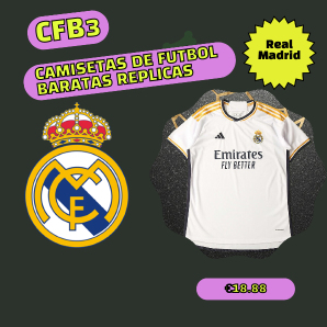 camiseta replica Real Madrid